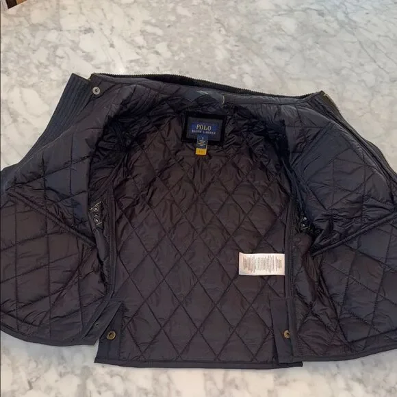POLO RALPH LAUREN QUILTED JACKET 5Y